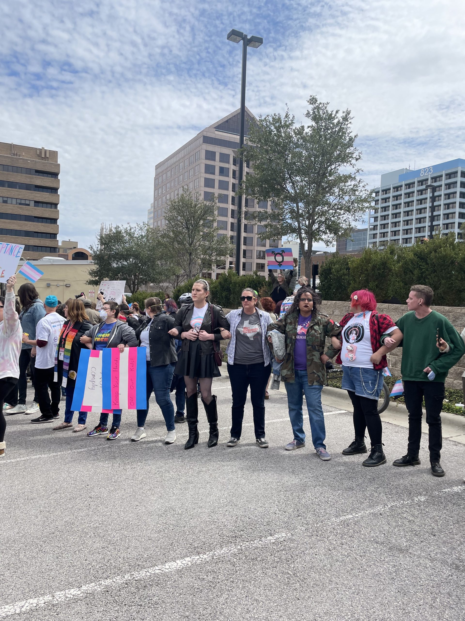 In Photos: Trans Rights Activists Protest Outside the Governor’s ...