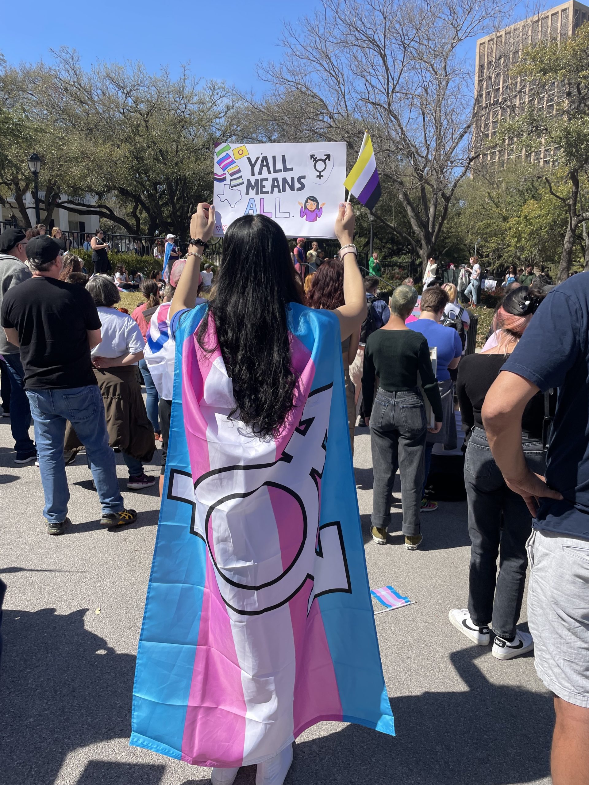 In Photos: Trans Rights Activists Protest Outside the Governor’s ...
