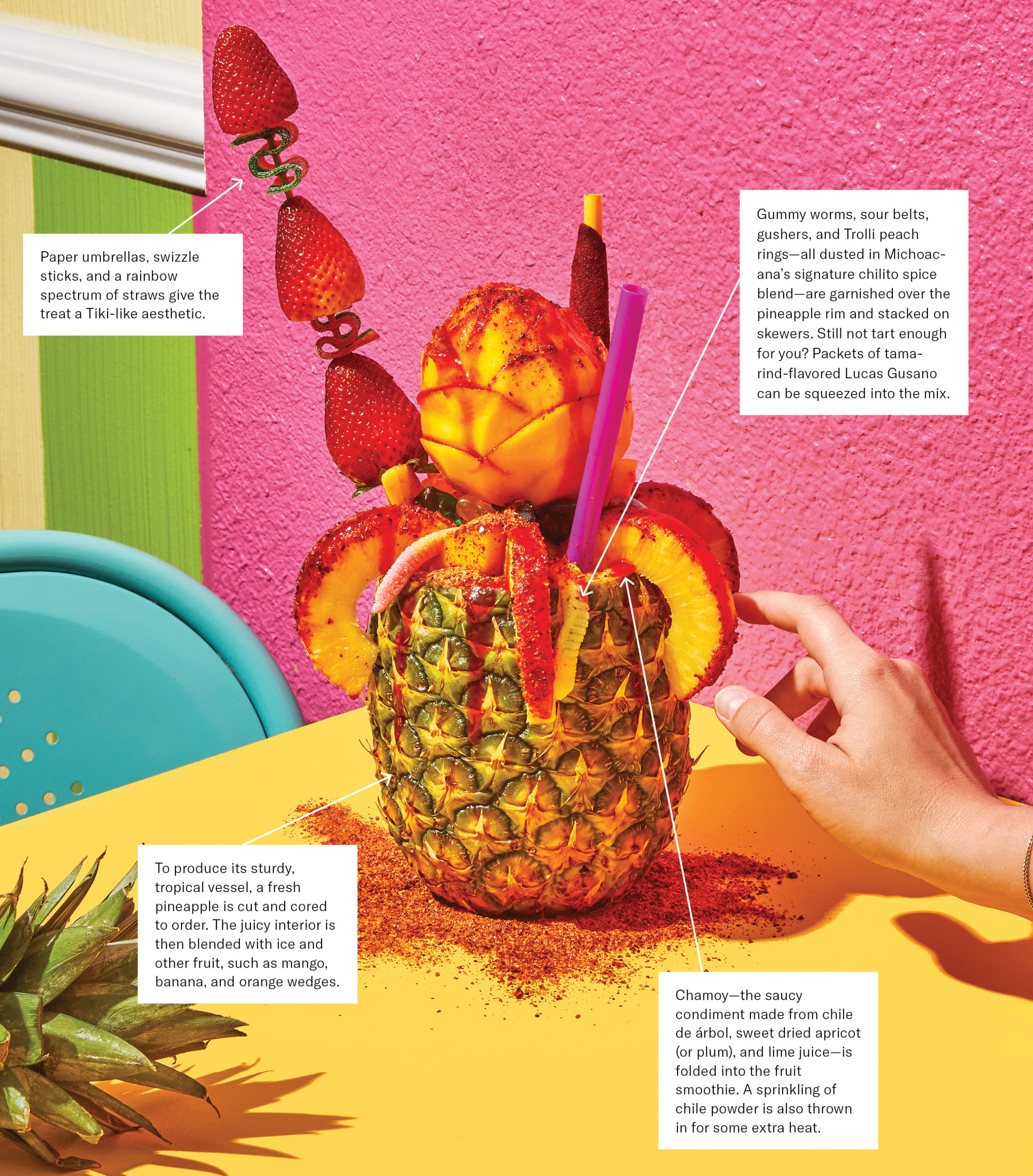 A Breakdown of Michoacana Natural Ice Cream's 'Piña Loca' - Austin