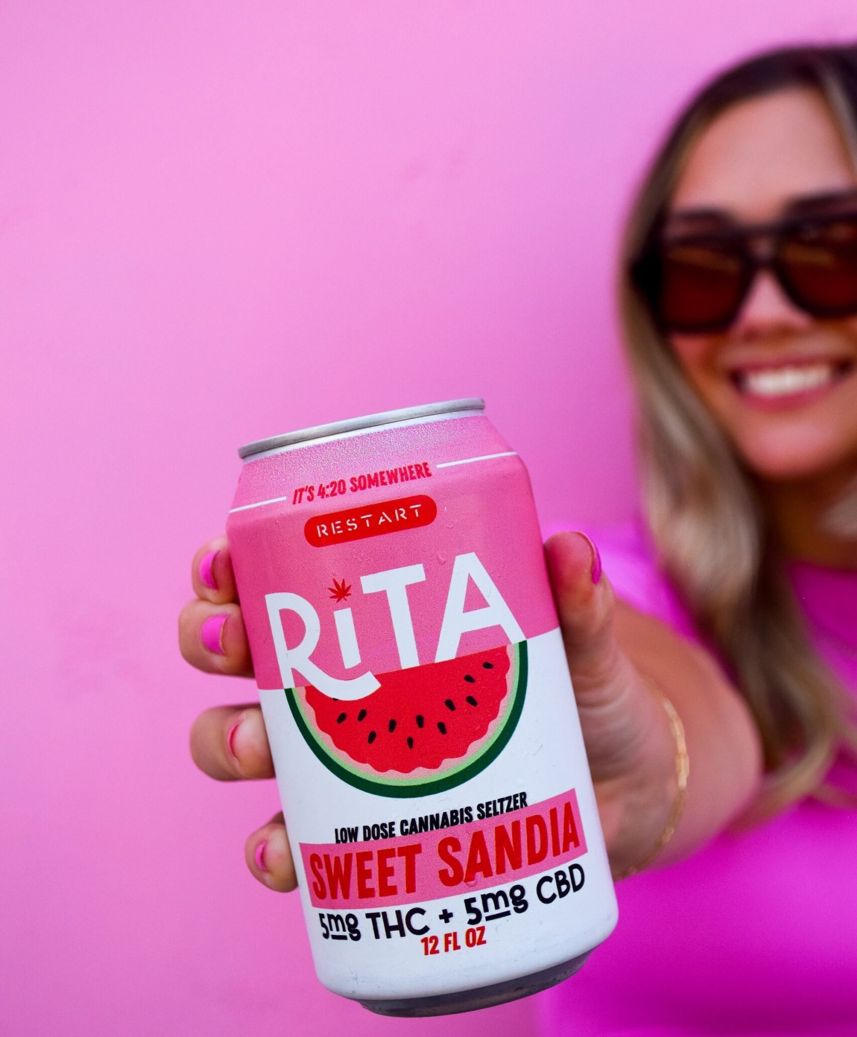 Rita◡̈ Tailgate Smarter: Meet RITA, Austin's THC + CBD Margarita Seltzer